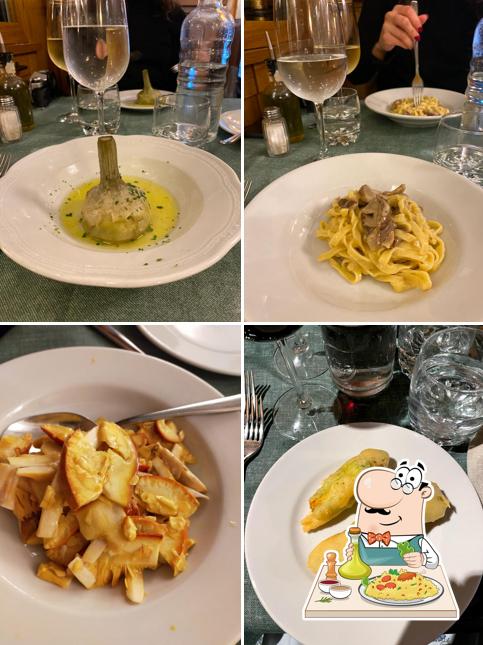Cibo al Hostaria Da Pietro