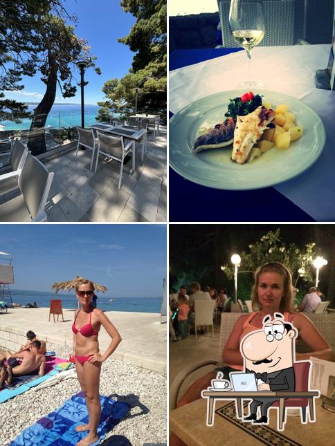 Gli interni di Puž restaurant
