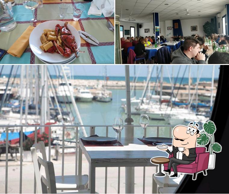 Gli interni di Ristorante Lega Navale Senigallia