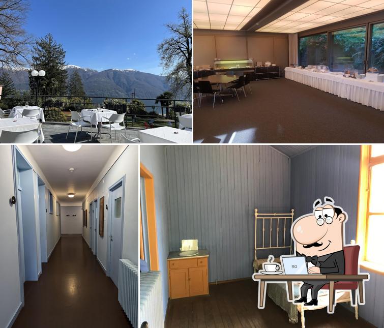 Gli interni di Fondazione Monte Verità