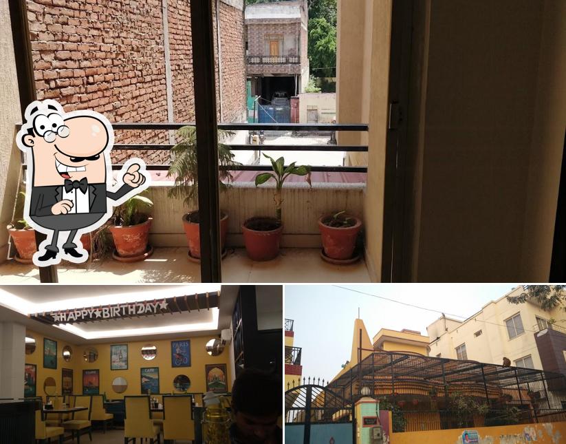 You can get some fresh air outside Hotel Premiere Villa
