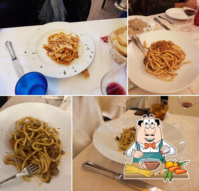 Spaghetti alla bolognese al Antica Trattoria la Torre