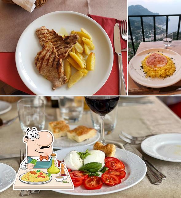 Cibo al Ristorante Raffaele presso Hotel Parsifal