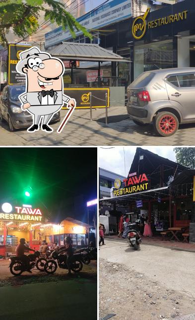 Check out how TAWA RESTAURANT looks outside