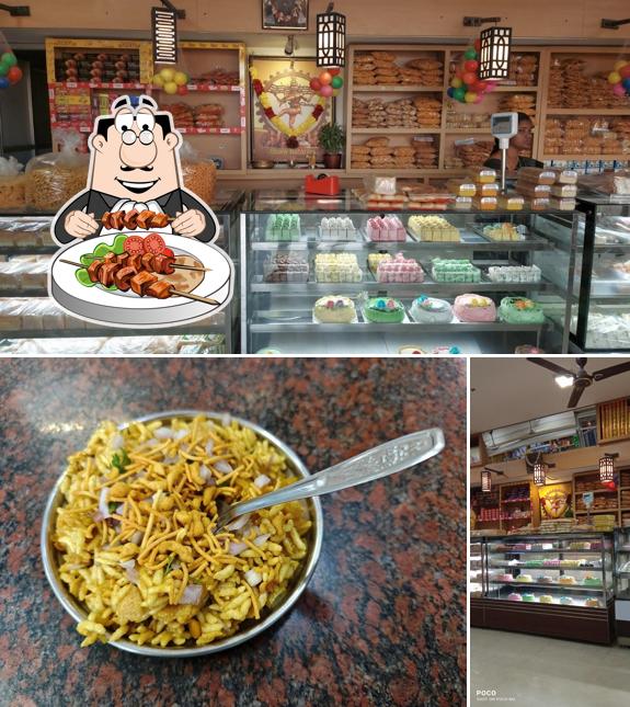 Food at Sri Mahalakshmi bakery