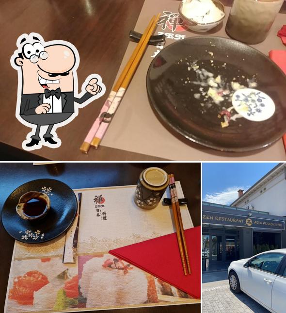 Gli esterni di ZEN sushi Restaurant (Lucca)