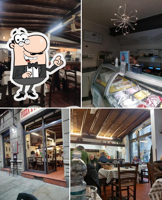 Gli interni di Da Candido