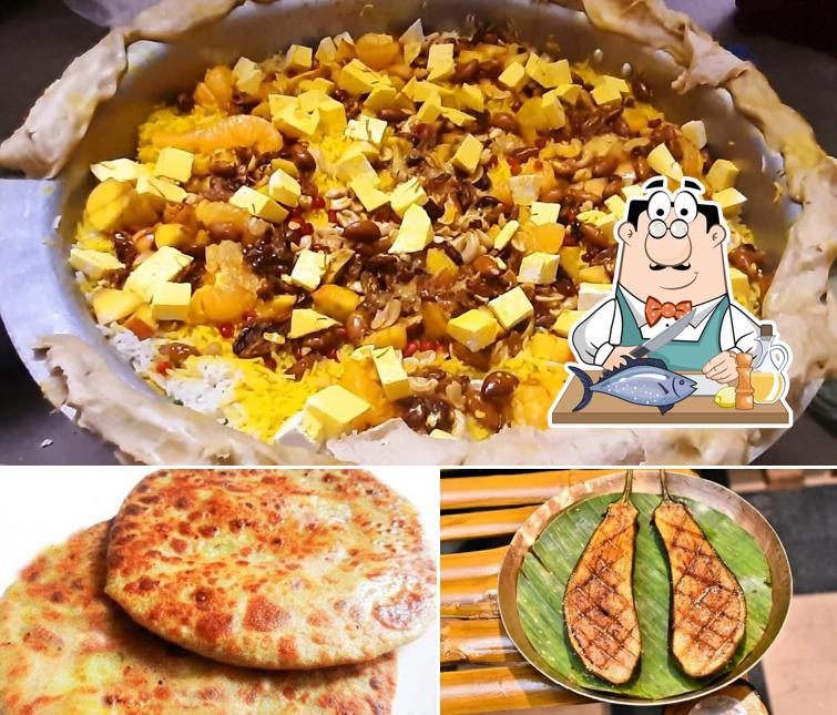 Grilled salmon at Mummy ki Thali