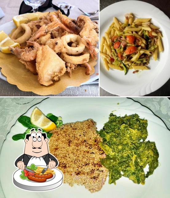 Cibo al Ristorante Pizzeria Cala Azzurra