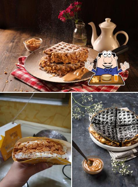 Food at The Belgian Waffle Co