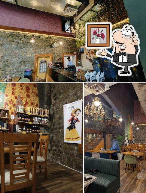 The interior of The Royal Castle