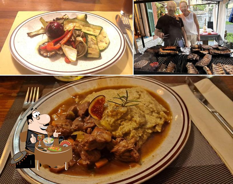 Cibo al Osteria Grotto Degli Amici