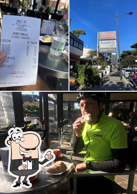 La immagine di esterno e bevanda da Bondolfi Cafe