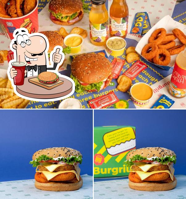 Burgrill’s burgers will cater to satisfy different tastes