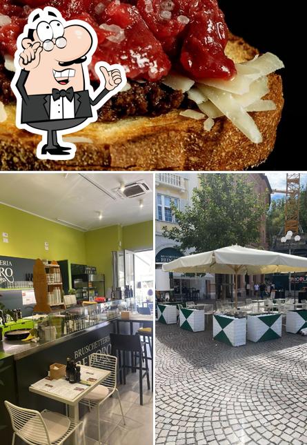 Dai un’occhiata alla immagine che raffigura la interni e cibo di Bruschetteria Redoro