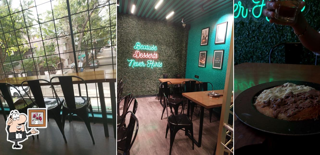 The interior of The Knafeh Story