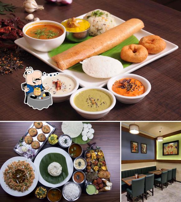 The picture of food and interior at Dasaprakash