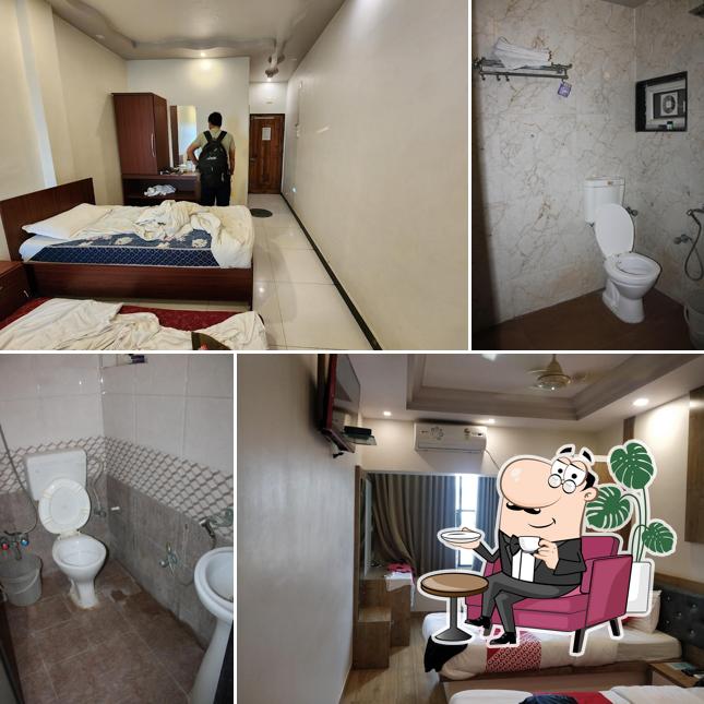 Check out how Hotel Center Point - Best Hotel, Restaurants, Veg Restaurant In Mundra looks inside