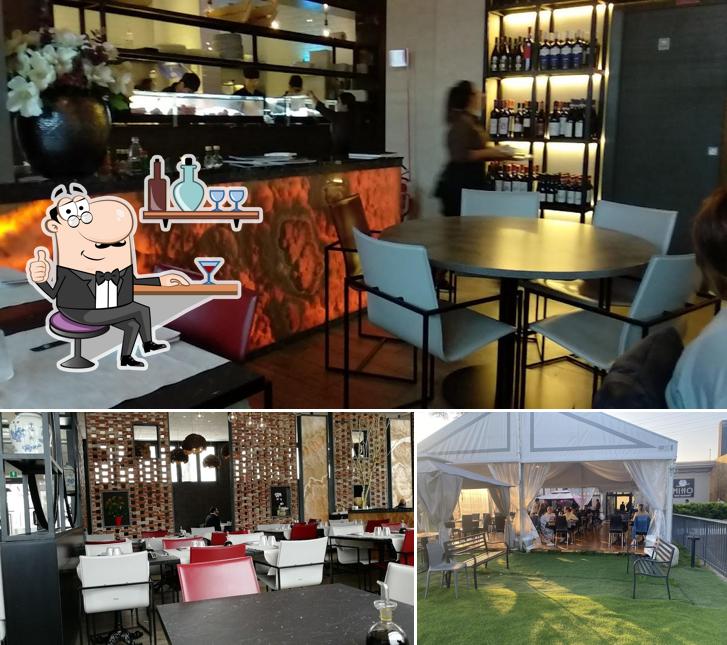 Gli interni di Miho Japanese Restaurant