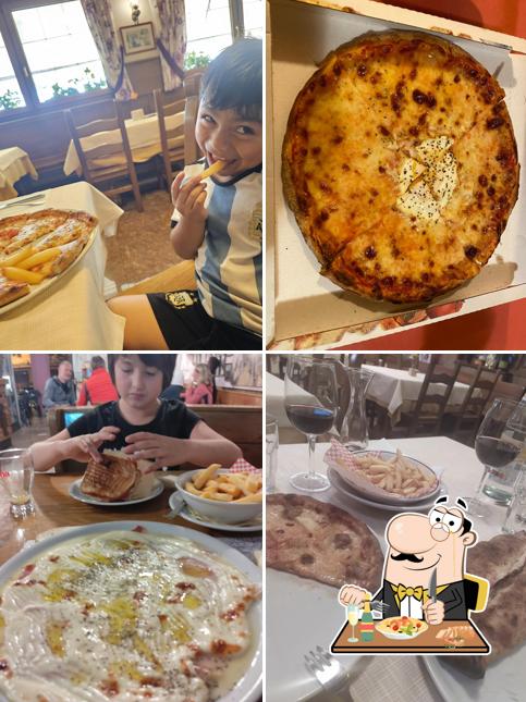 Cibo al Pizzeria Da Nonno Romano