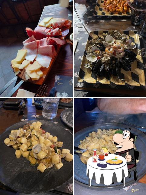 Piatto di formaggi al Donna Filomena Osteria