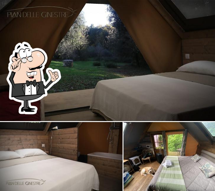 Dai un'occhiata agli interni di Glamping Pian delle Ginestre