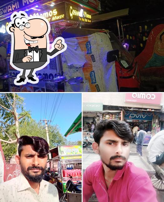 The interior of Goswami Momos