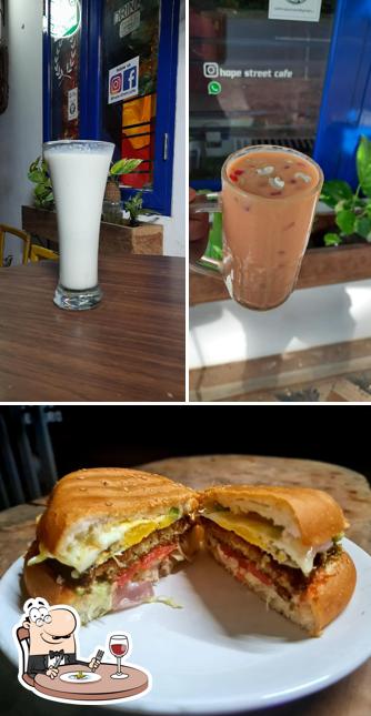 Meals at Hope street cafe