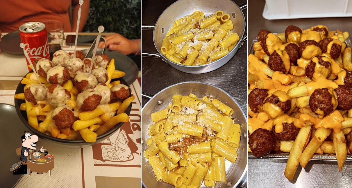 Cibo al La Puttega Hamburgeria - Gastronomia