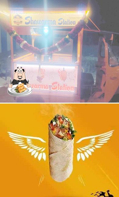 Spring rolls at Shawarma Station