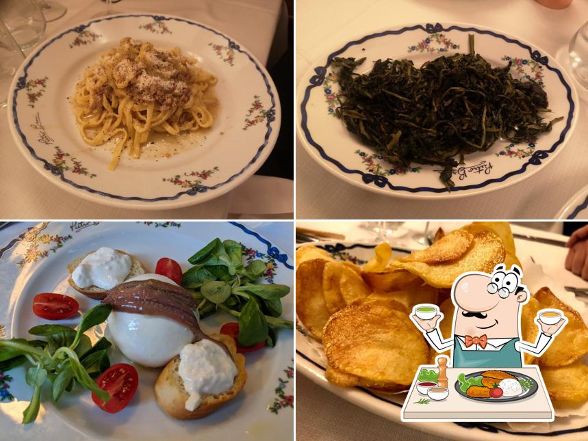 Platti al Ristorante Dal Toscano