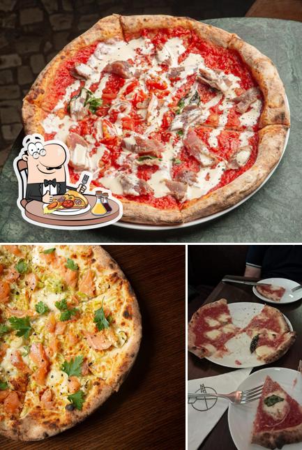 Escolha pizza no Ferro e Farinha - Shopping Leblon