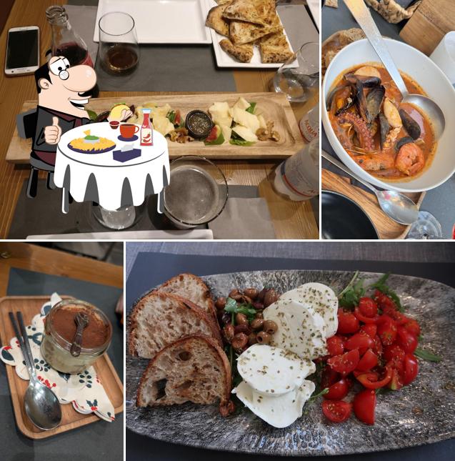 Piatto di formaggi al Pizzeria Trieste Al civico sei