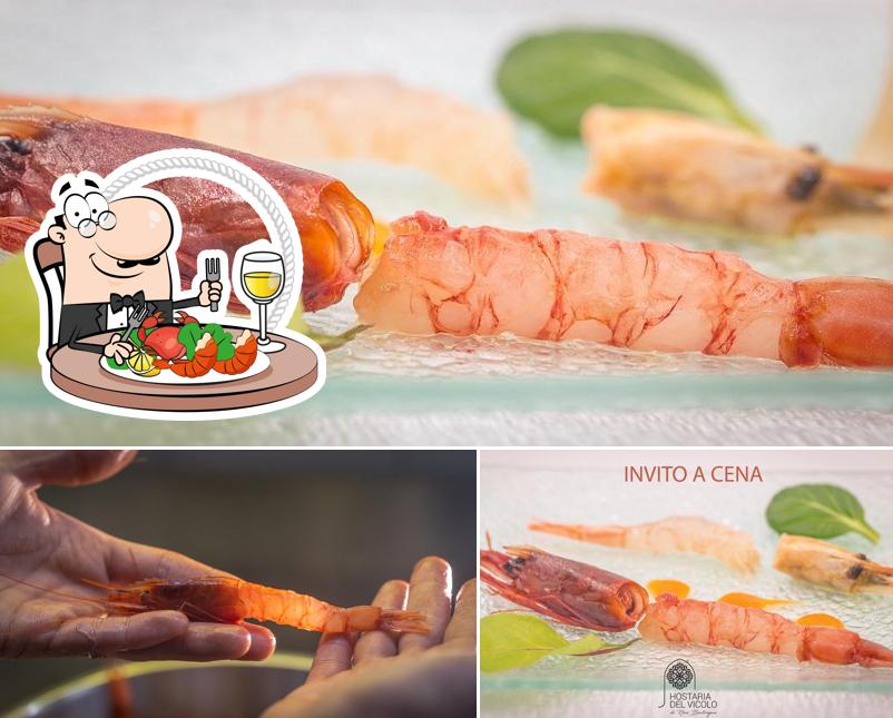 Prova la cucina di mare a Hostaria del vicolo
