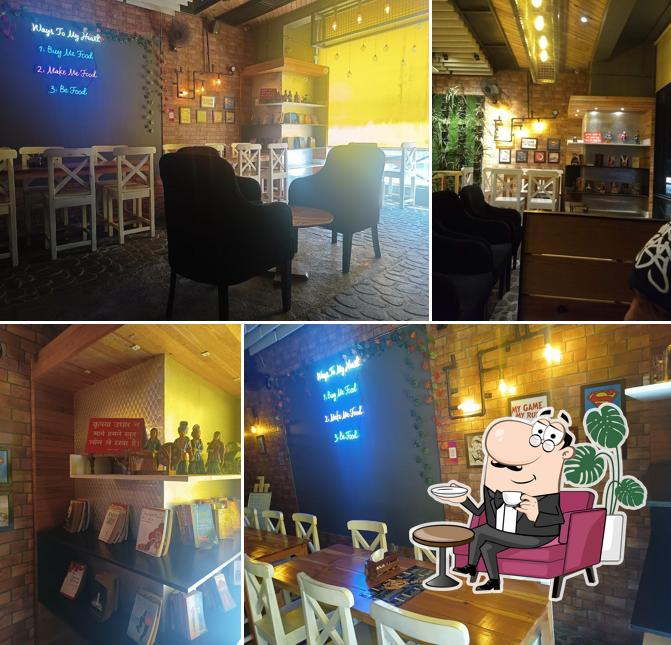 Take a seat at one of the tables at Ginni Buns