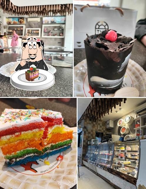 Chocolate cake at Aone Bakery