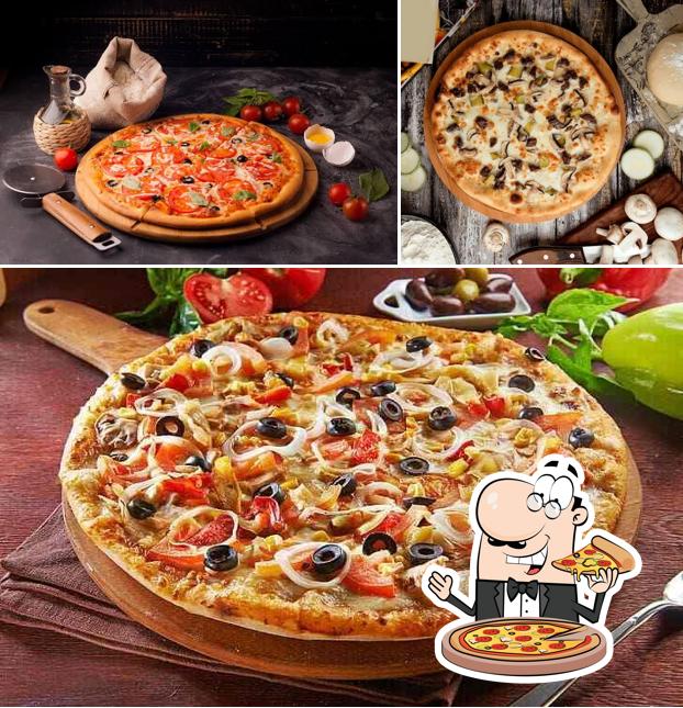 Try out different variants of pizza