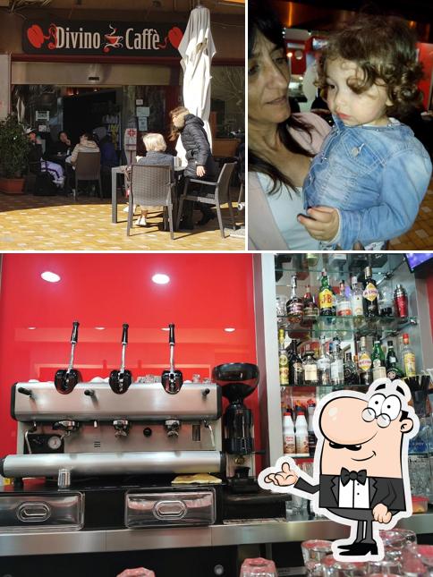 Gli interni di Divino Caffè