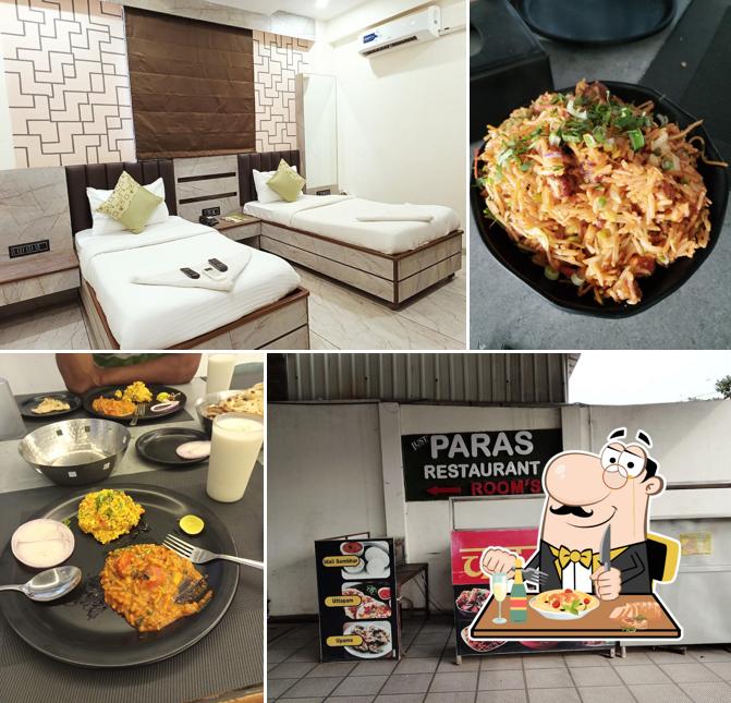 Pad thai at HOTEL THE PARAS Restraurant Corporate Rooms PG Dormitory Room