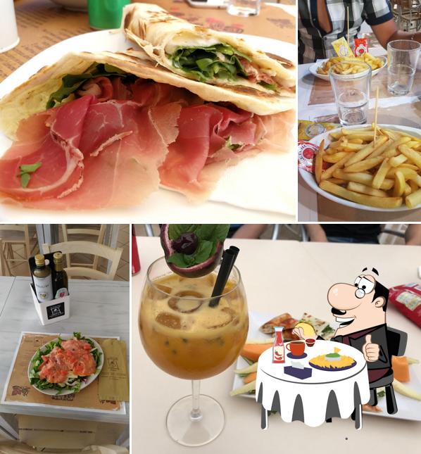 Piatto di formaggi al Piadineria - Bar- Peter Pan