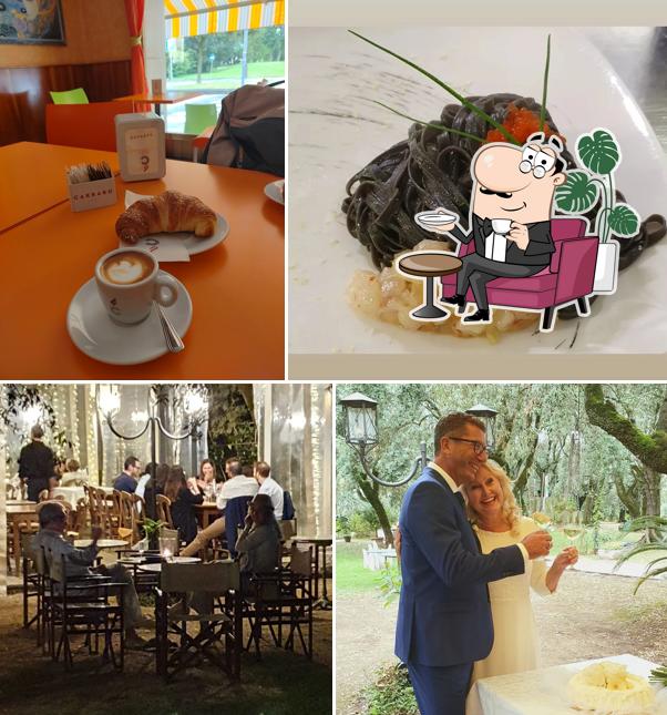 La immagine di interni e cibo da Sweet Coffee S.R.L