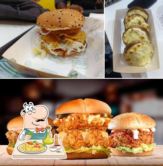 Pulled pork sandwich at The Burger Company