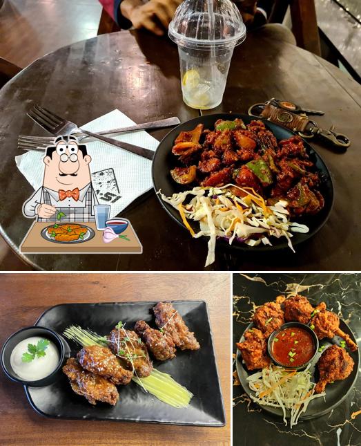 Chicken wings at Area 51 - The café hideout