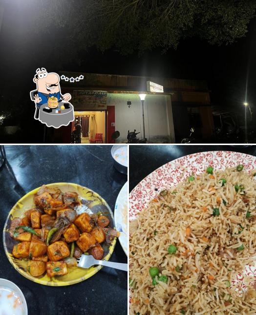 Among various things one can find food and interior at Gitanjali Restaurant