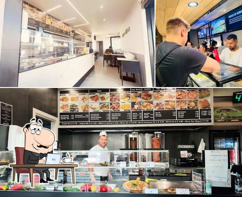 Dai un'occhiata agli interni di House of Kebab