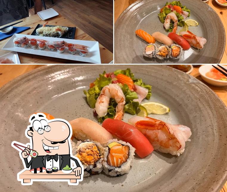 A Kura, puoi degustare il sushi