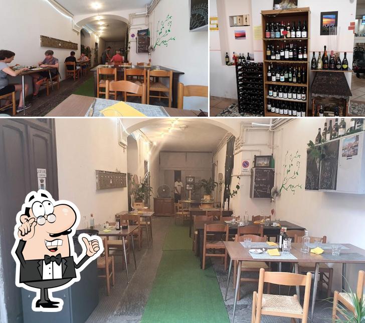 La foto della interni e vino di La Luinese