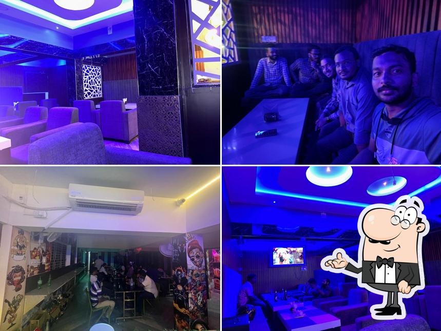 The interior of Pratyush Bar & Restaurant