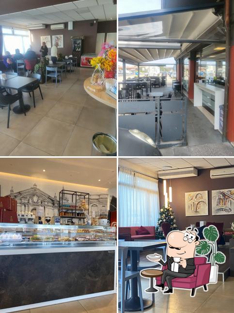 Gli interni di Abbazia Cafè