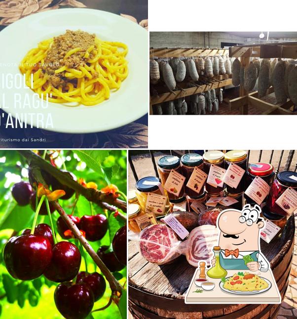 Platti al Agriturismo Dai Sandri